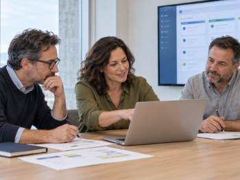 Une PME travaille avec ACXION et Eric Boucher son projet pour intégrer l'IA dans l'entreprise